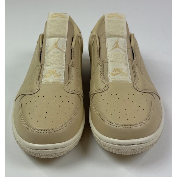 Nike Air Jordan 1 Retro Low Slip On Womens Desert Ore Shoes Leather AV3918-200 - Picture 4 of 8